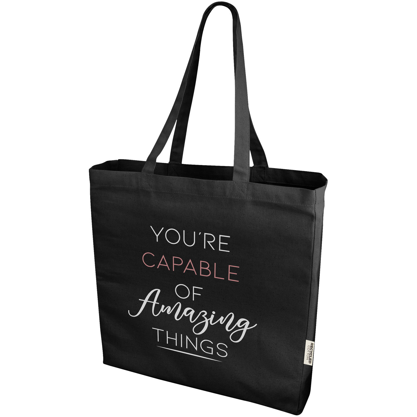 Odessa 220 g/m² GRS recycled tote bag 13L