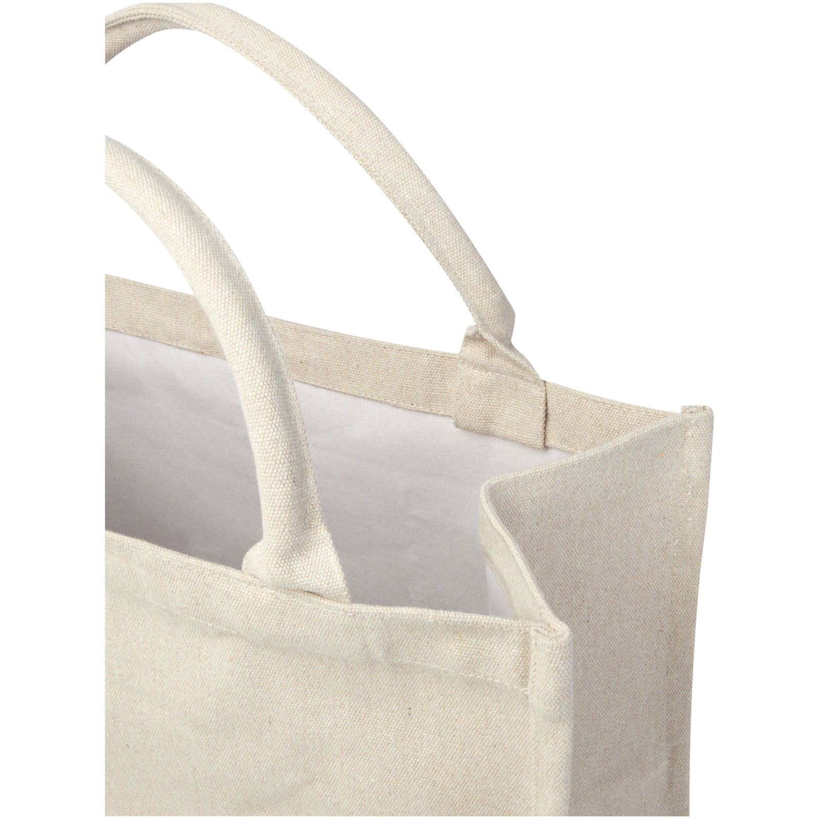 Trace 500 g/m² Aware™ recycled book tote bag