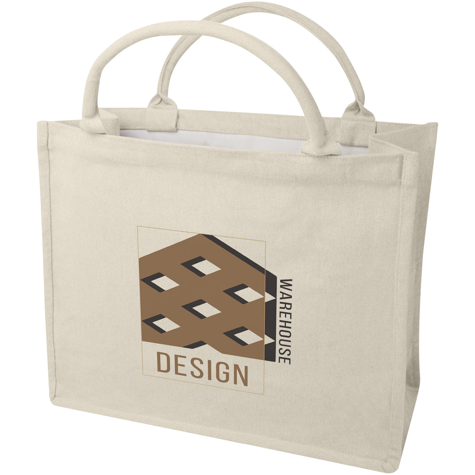 Trace 500 g/m² Aware™ recycled book tote bag