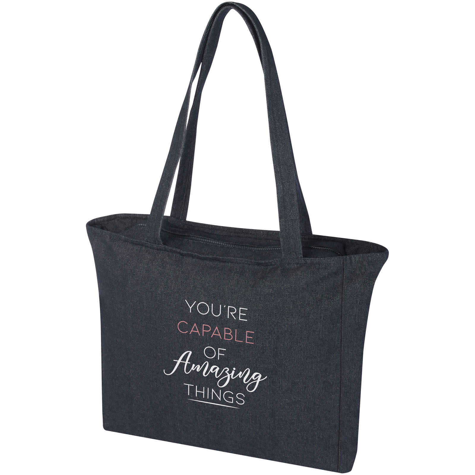 Trace Weekender 500 g/m² Aware™ recycled tote bag