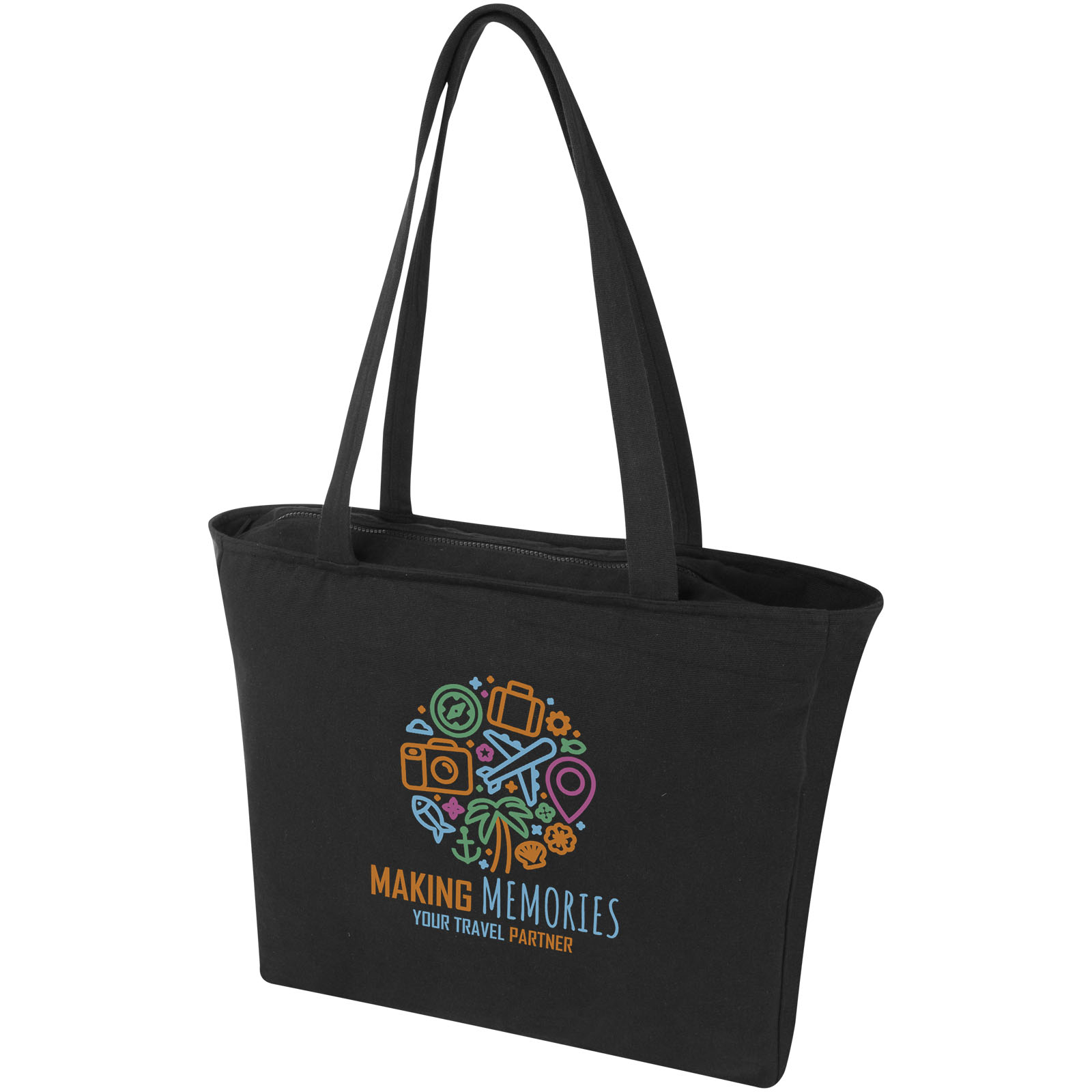 Trace Weekender 500 g/m² Aware™ recycled tote bag