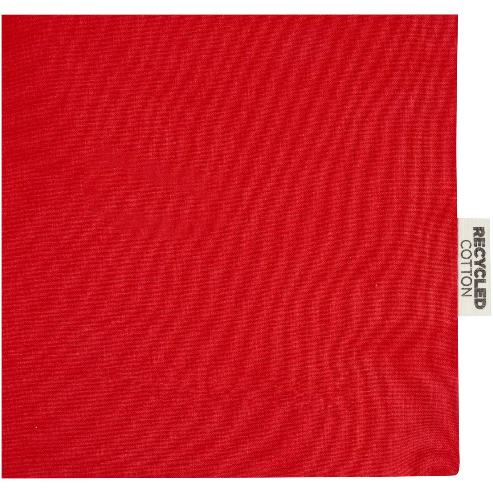 Madras 140 g/m² GRS recycled cotton gusset tote bag 12L