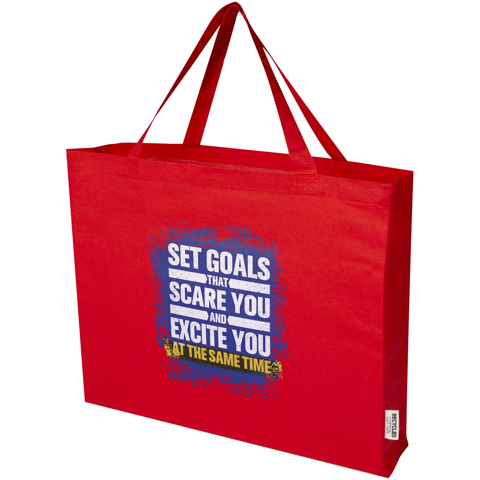 Odessa 220 g/m² GRS recycled cotton tote bag 40L