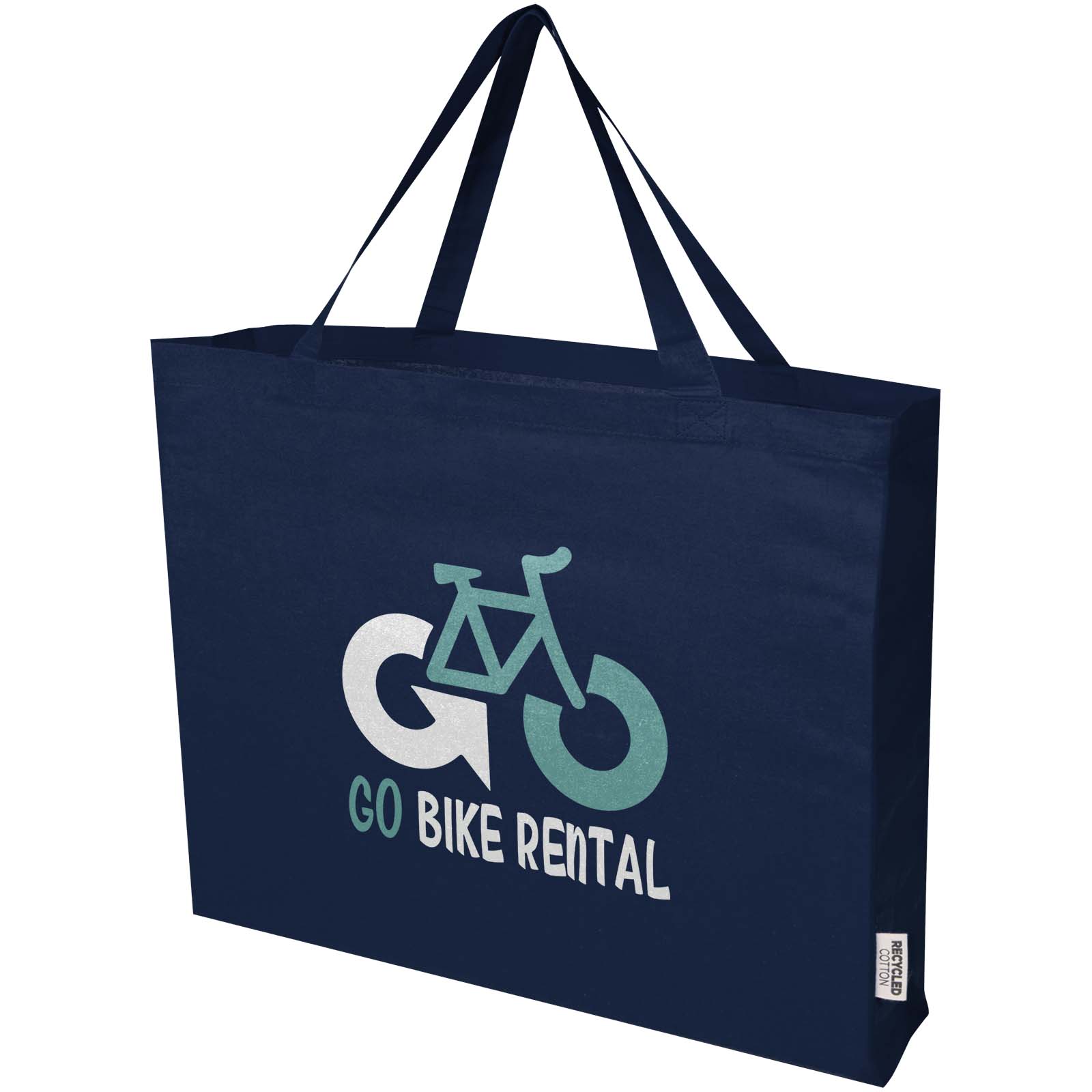 Odessa 220 g/m² GRS recycled cotton tote bag 40L
