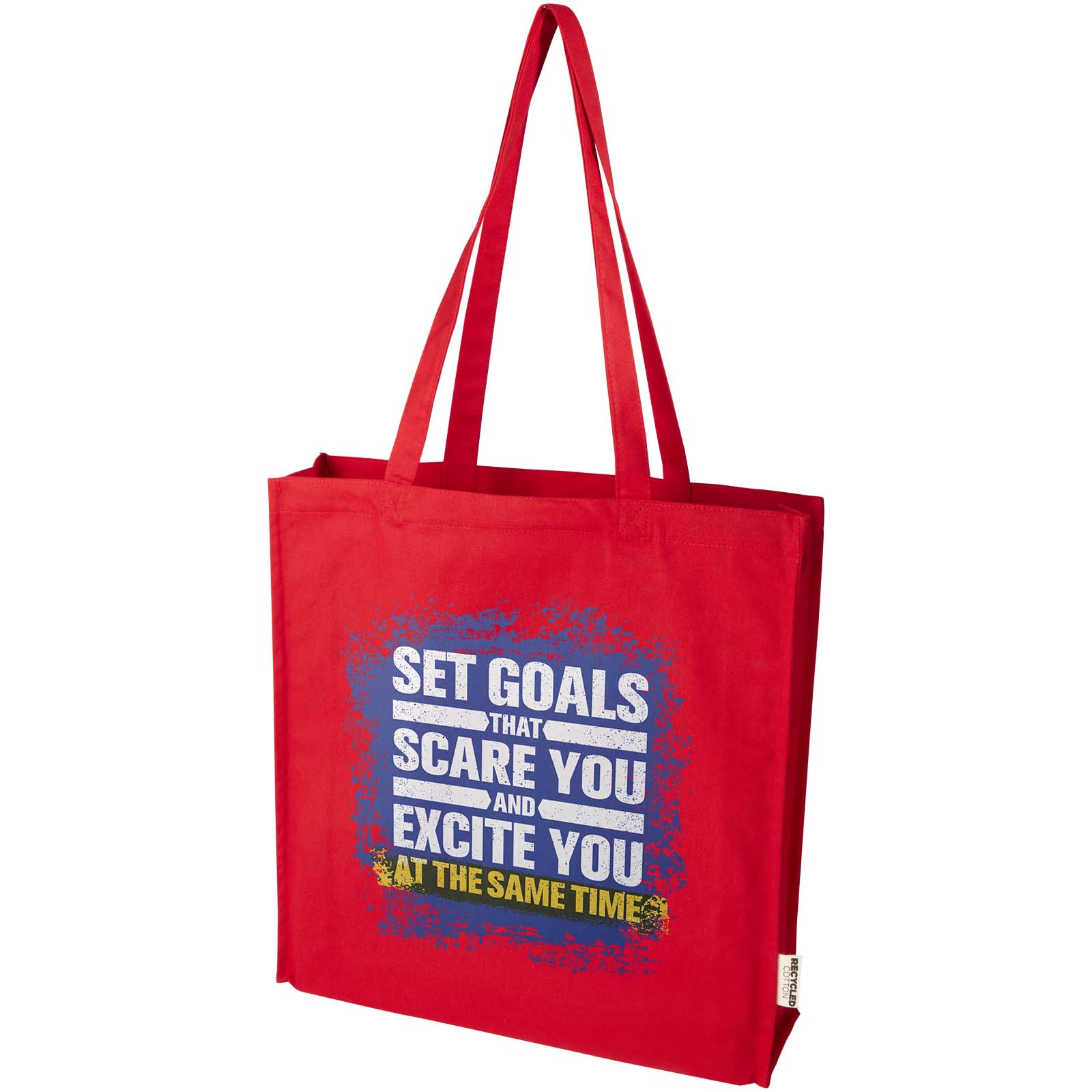 Florida 270 g/m² GRS recycled gusset tote bag 14L