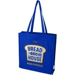 Florida 270 g/m² GRS recycled gusset tote bag 14L