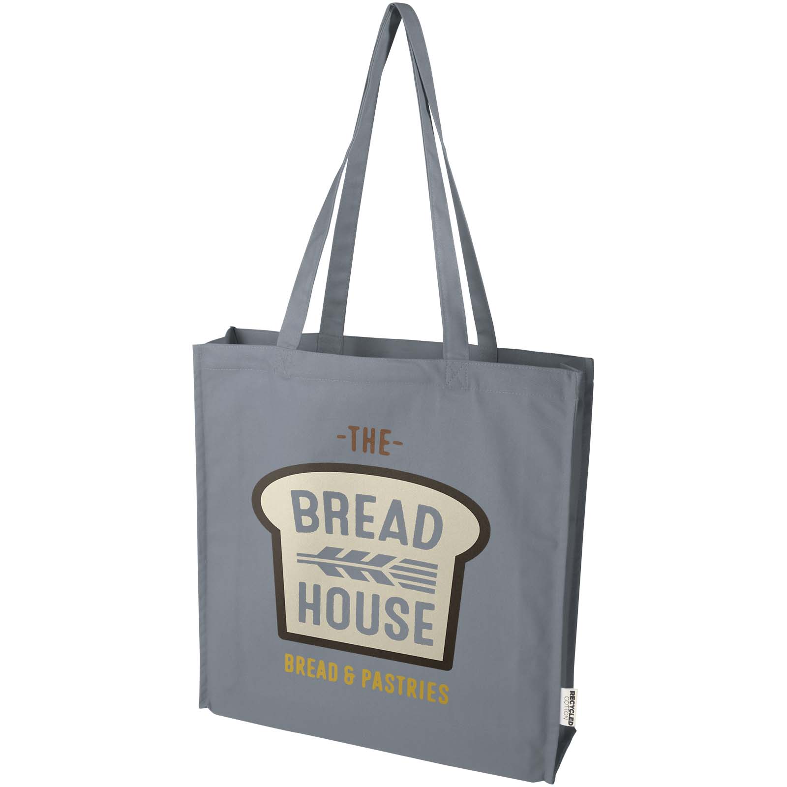 Florida 270 g/m² GRS recycled gusset tote bag 14L