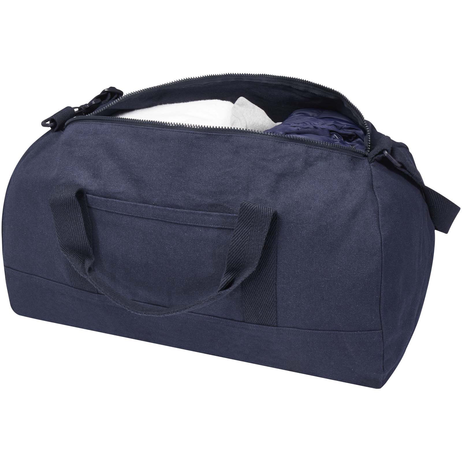 Trace 500 g/m² Aware™ recycled duffel bag 50L