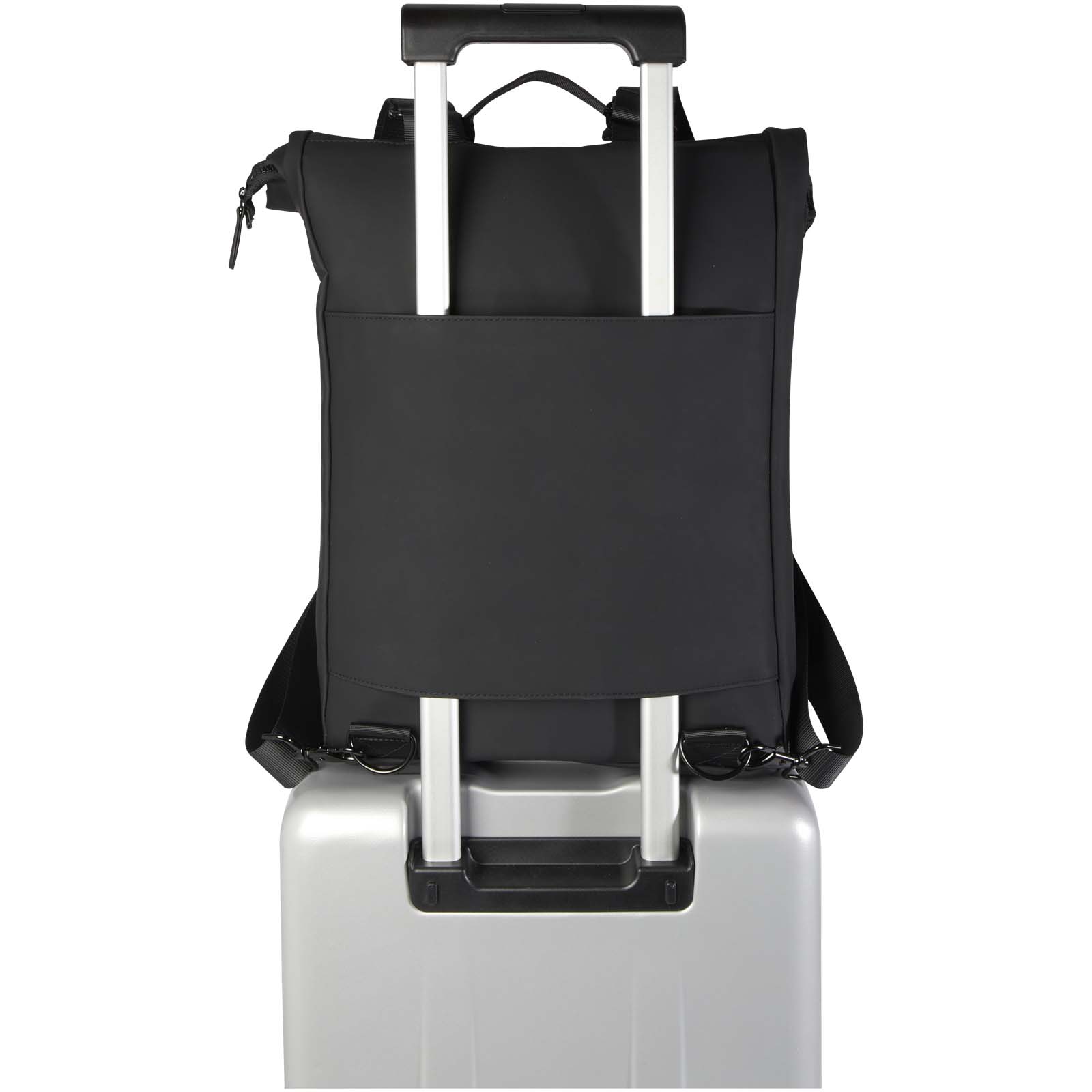 Turner 15.6″ GRS recycled roll-top laptop backpack 12L