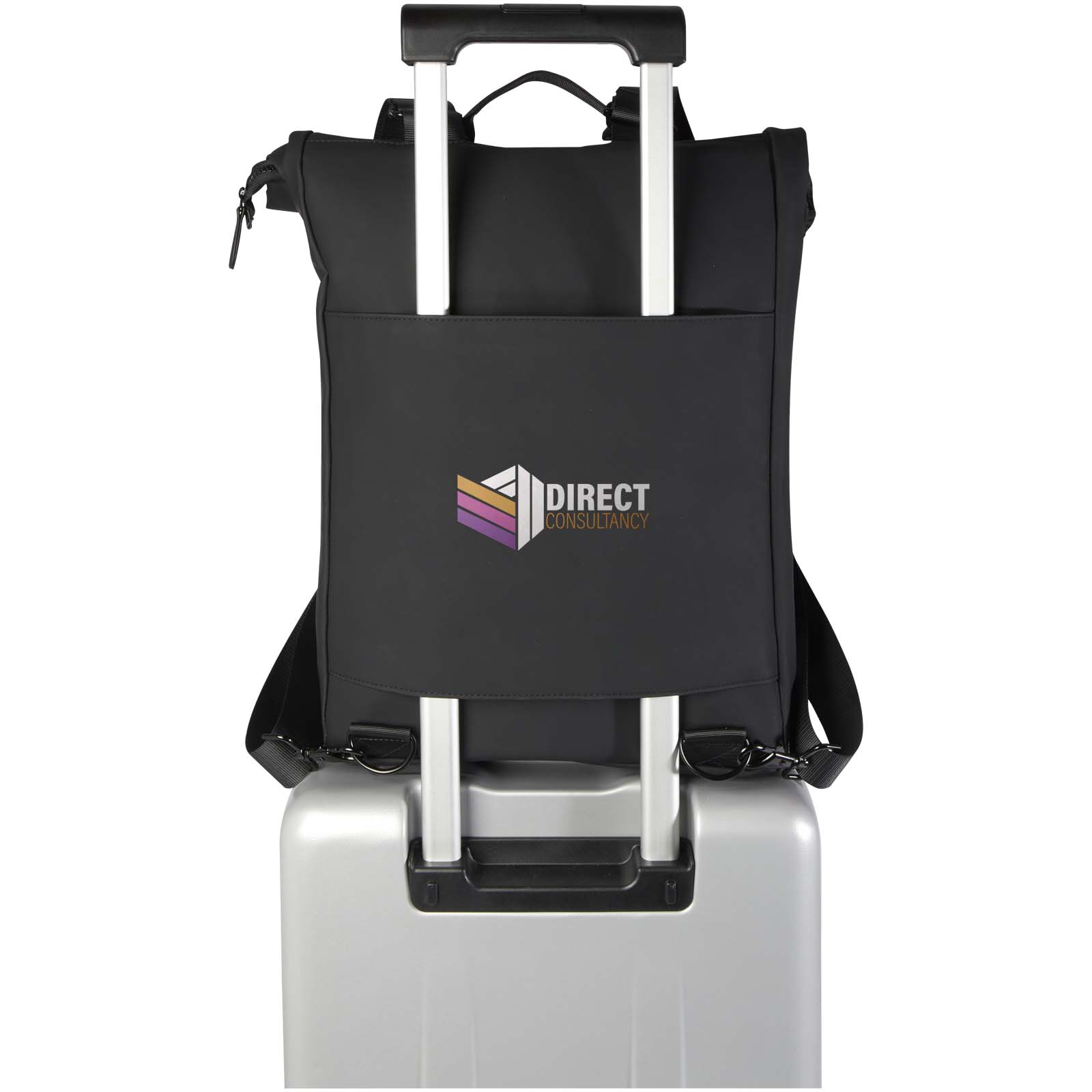 Turner 15.6″ GRS recycled roll-top laptop backpack 12L