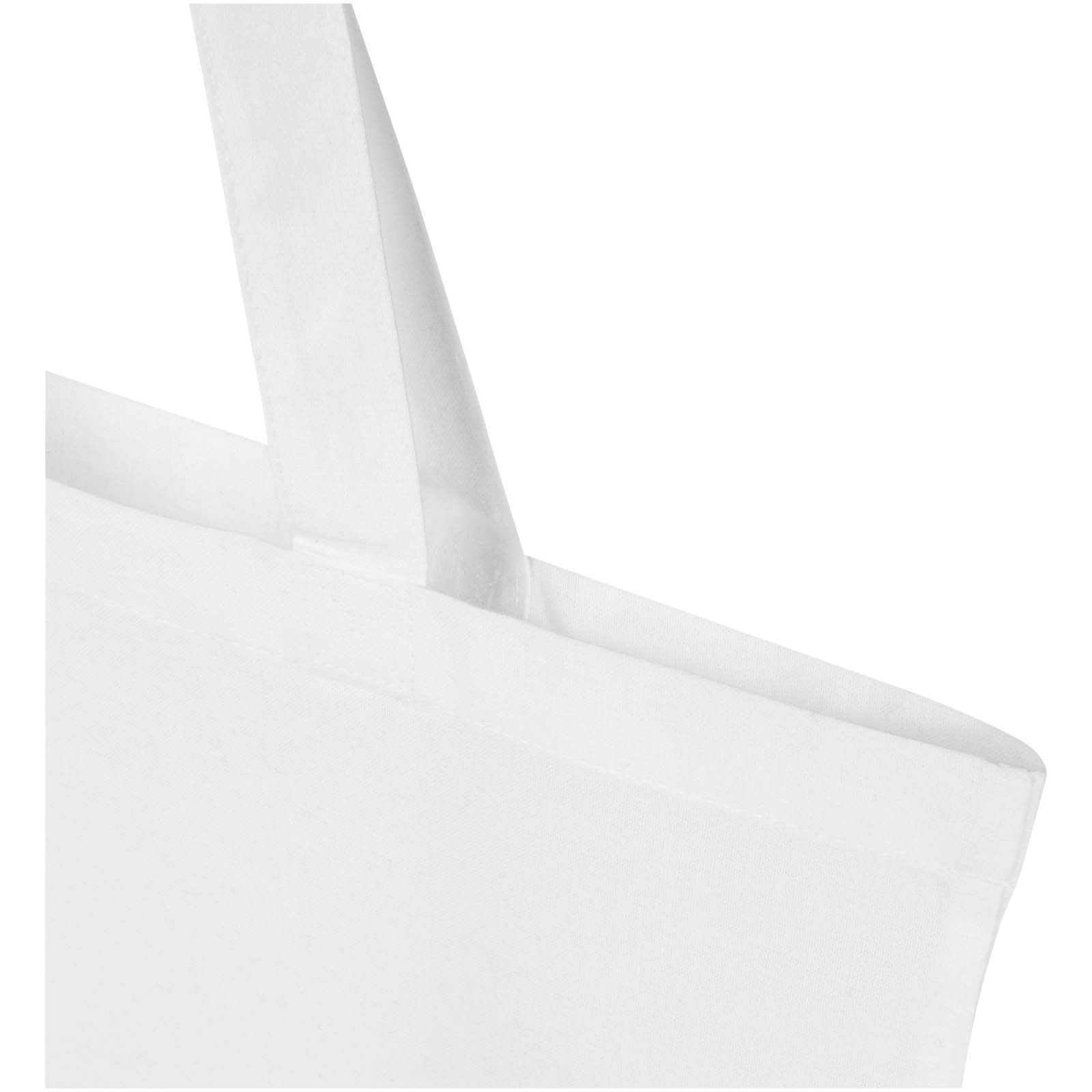 Madras Blend 140 g/m² GRS recycled cotton tote bag 7L