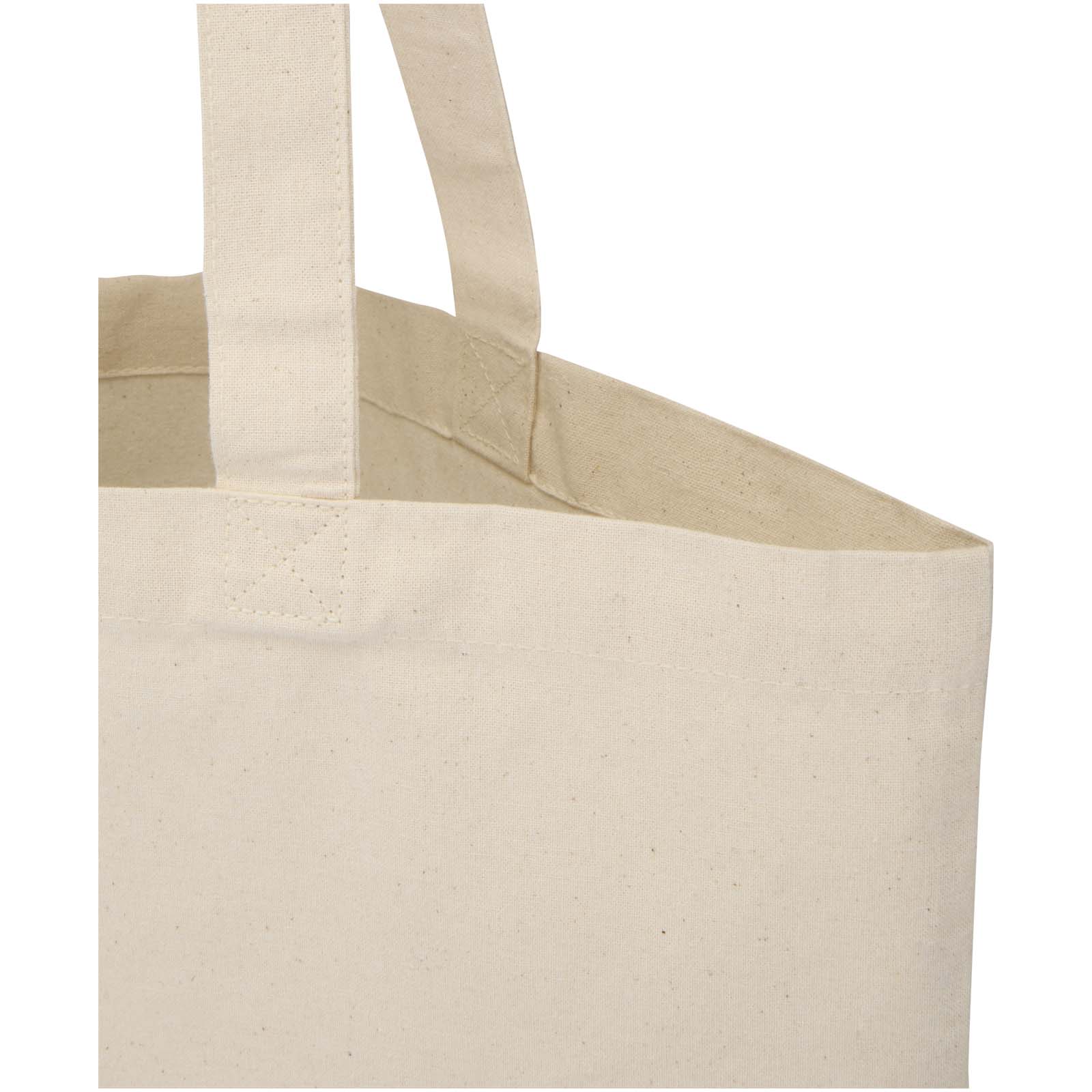 Madras Blend 140 g/m² GRS recycled cotton tote bag 7L