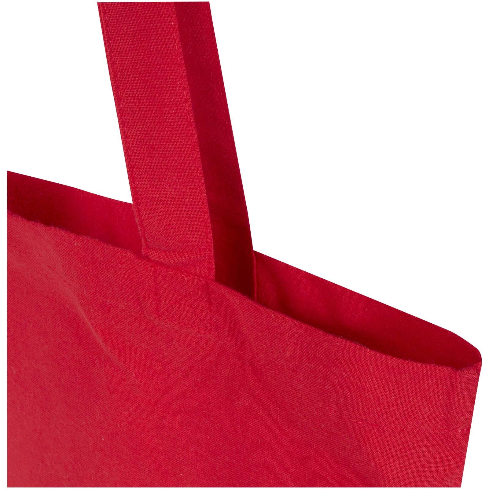 Madras Blend 140 g/m² GRS recycled cotton tote bag 7L