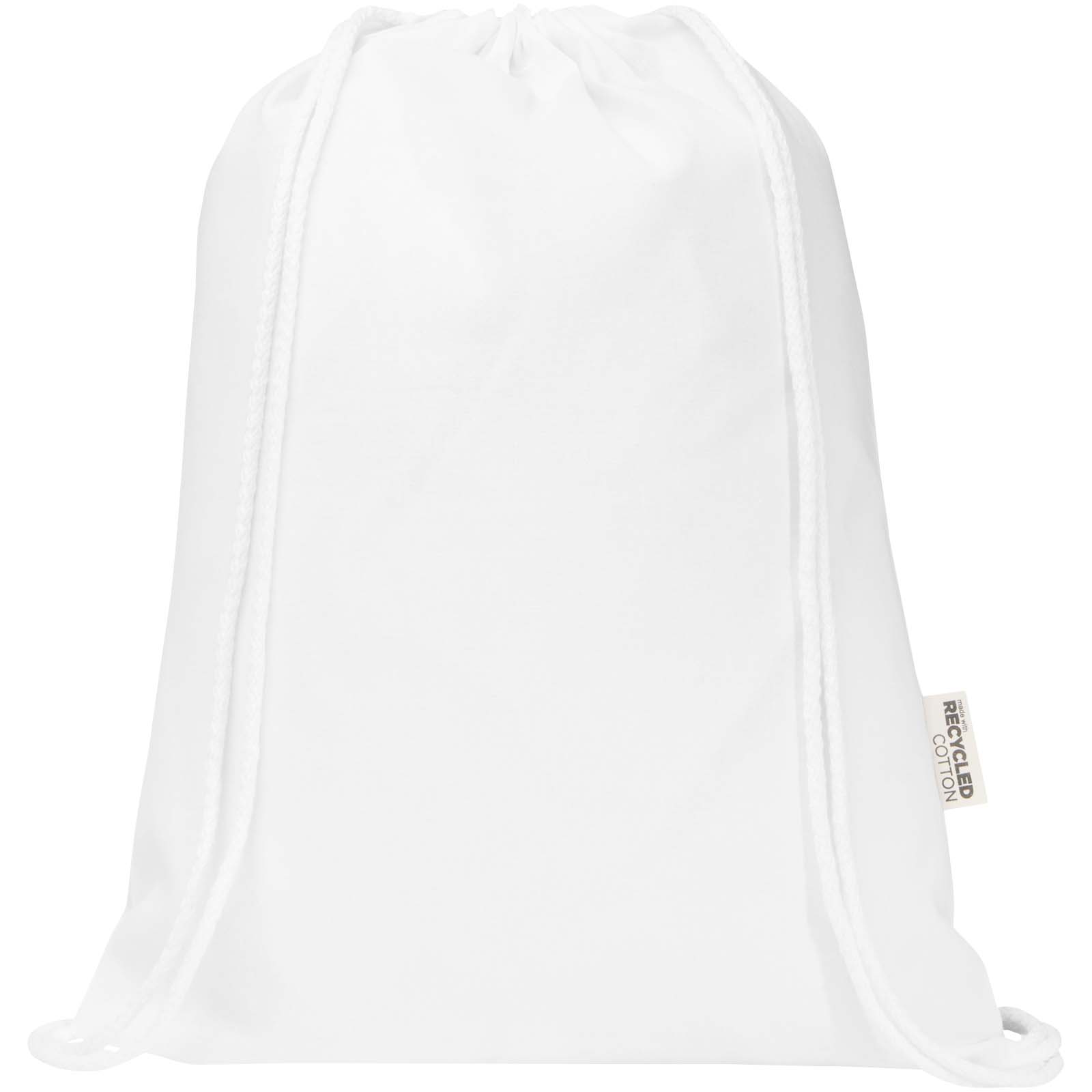 Oregon Blend 140 g/m² GRS recycled drawstring bag 5L