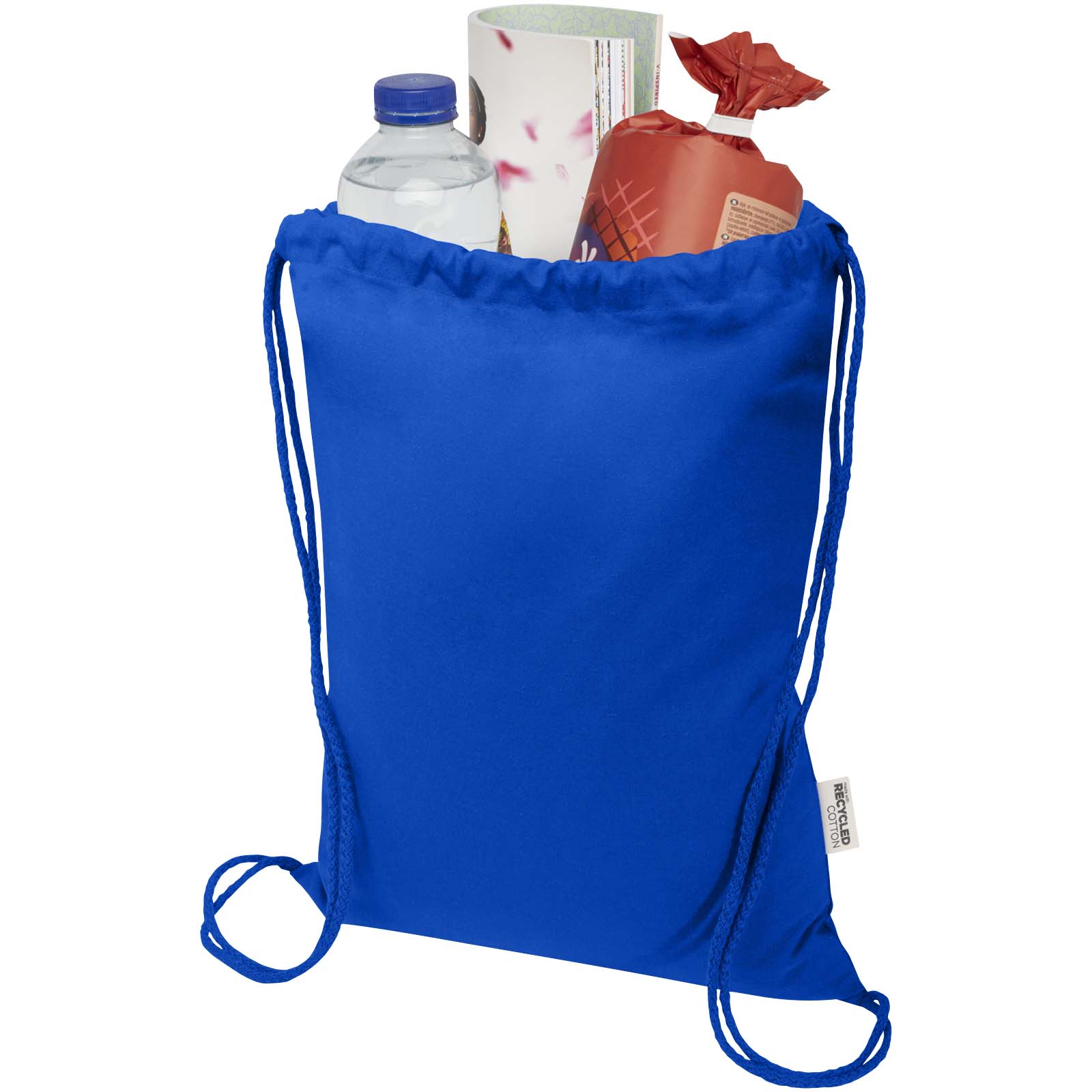 Oregon Blend 140 g/m² GRS recycled drawstring bag 5L
