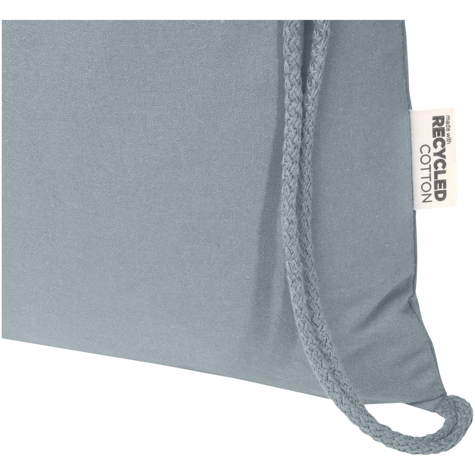Oregon Blend 140 g/m² GRS recycled drawstring bag 5L