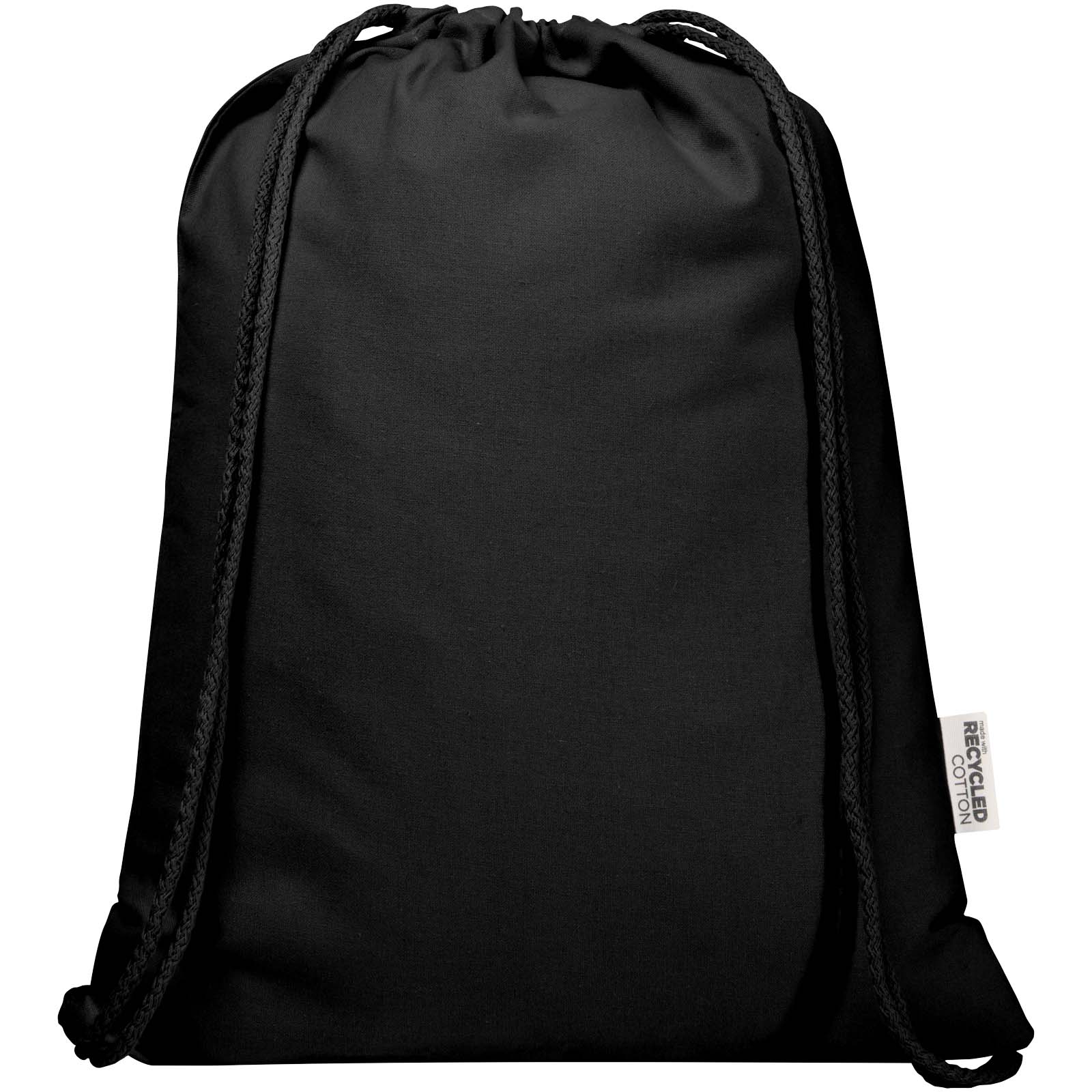 Oregon Blend 140 g/m² GRS recycled drawstring bag 5L