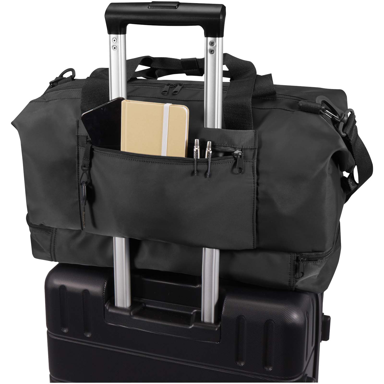 Trip Aware™ recycled travel duffel bag 42L