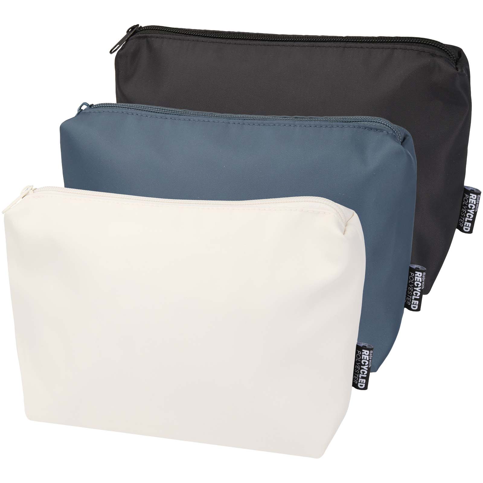 Trip Aware™ recycled travel toiletry pouch 2L