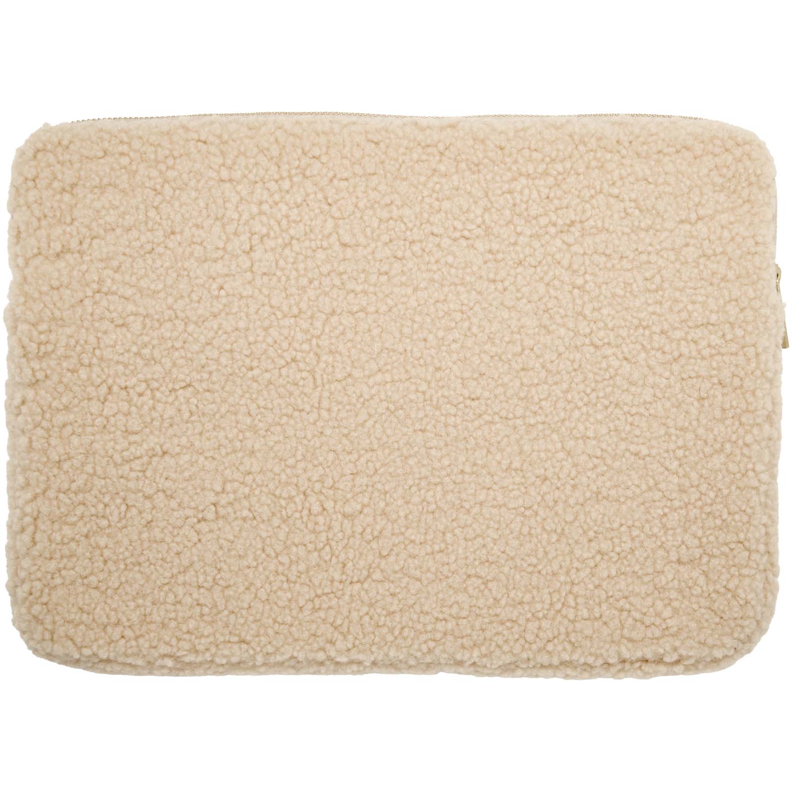 Bear 13″ GRS recycled sherpa laptop sleeve 2L