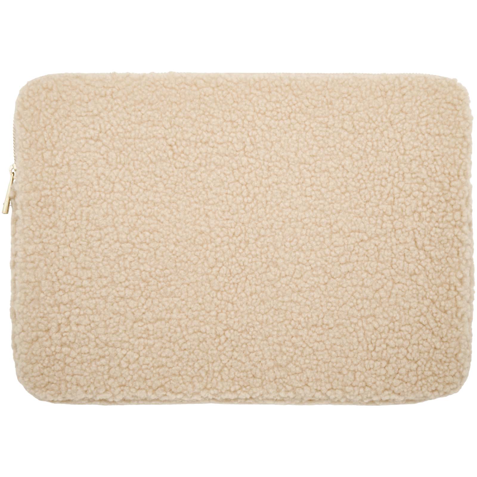 Bear 13″ GRS recycled sherpa laptop sleeve 2L