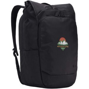 Case Logic Variate 17″ recycled expandable roll-top laptop backpack