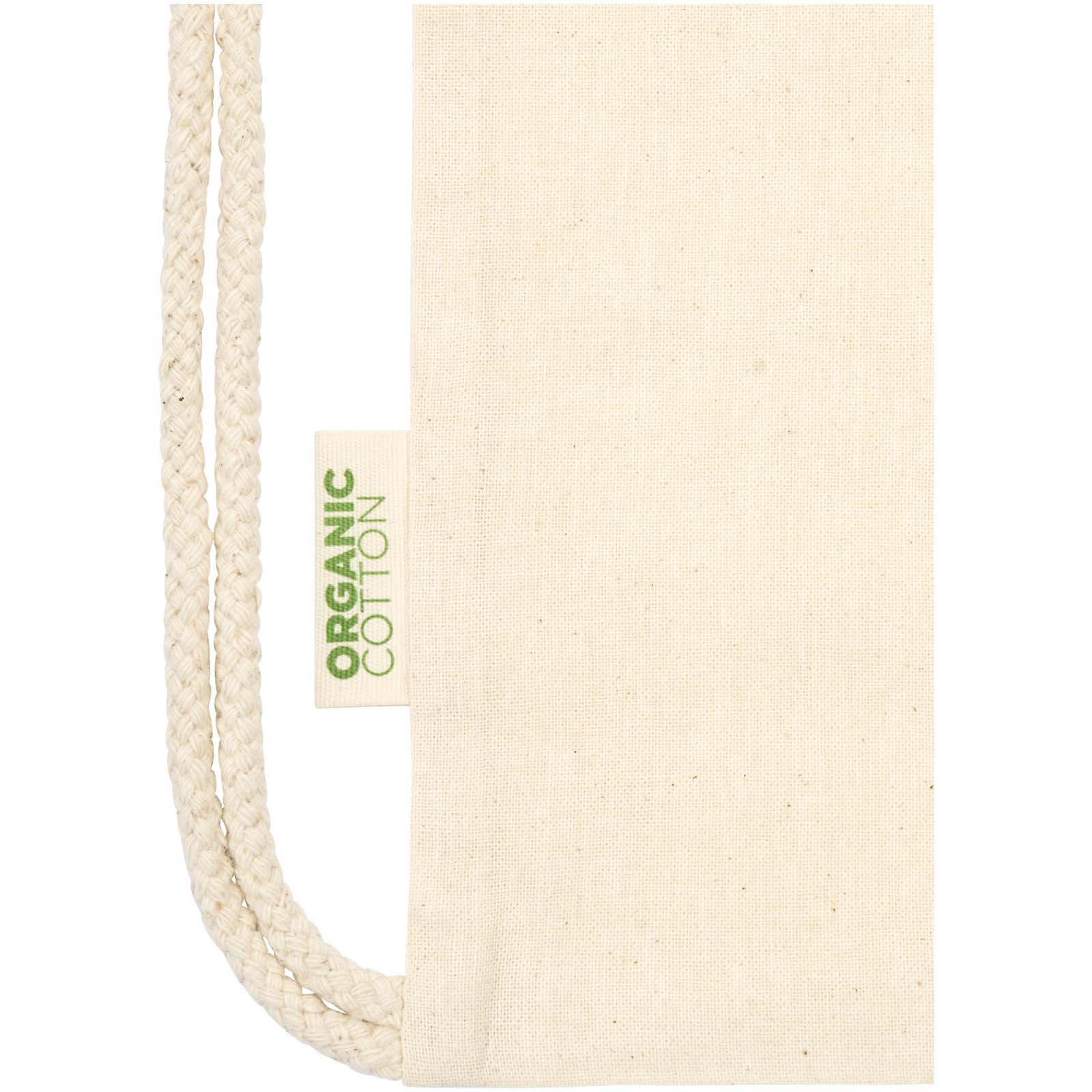Odisha 140 g/m² OCS organic drawstring bag 5L