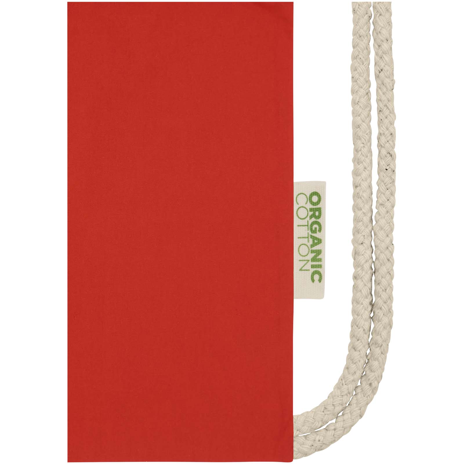 Odisha 140 g/m² OCS organic drawstring bag 5L