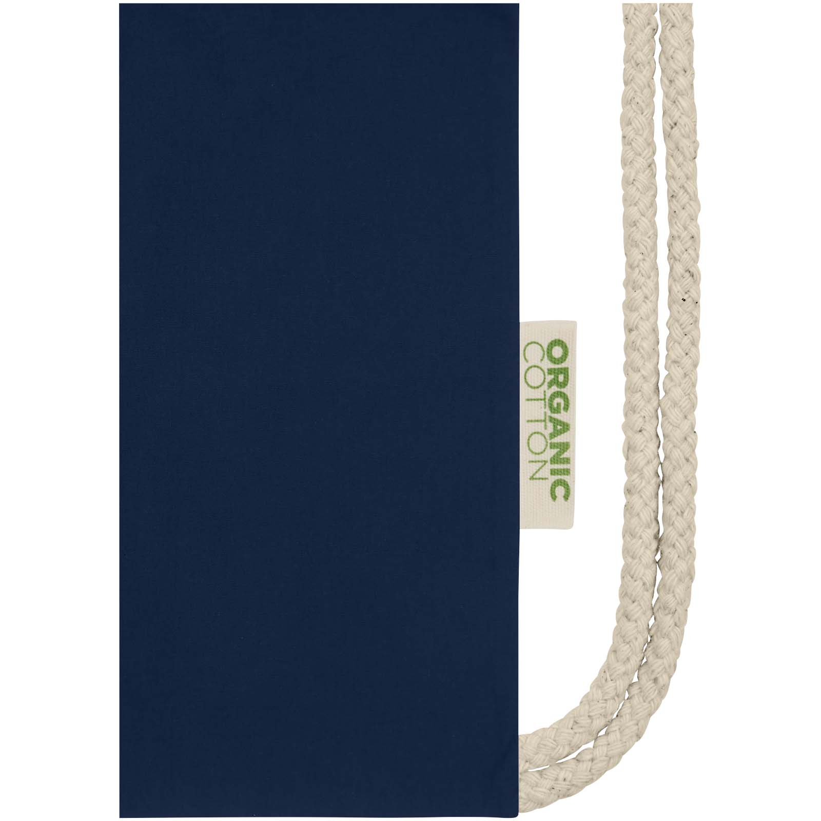 Odisha 140 g/m² OCS organic drawstring bag 5L