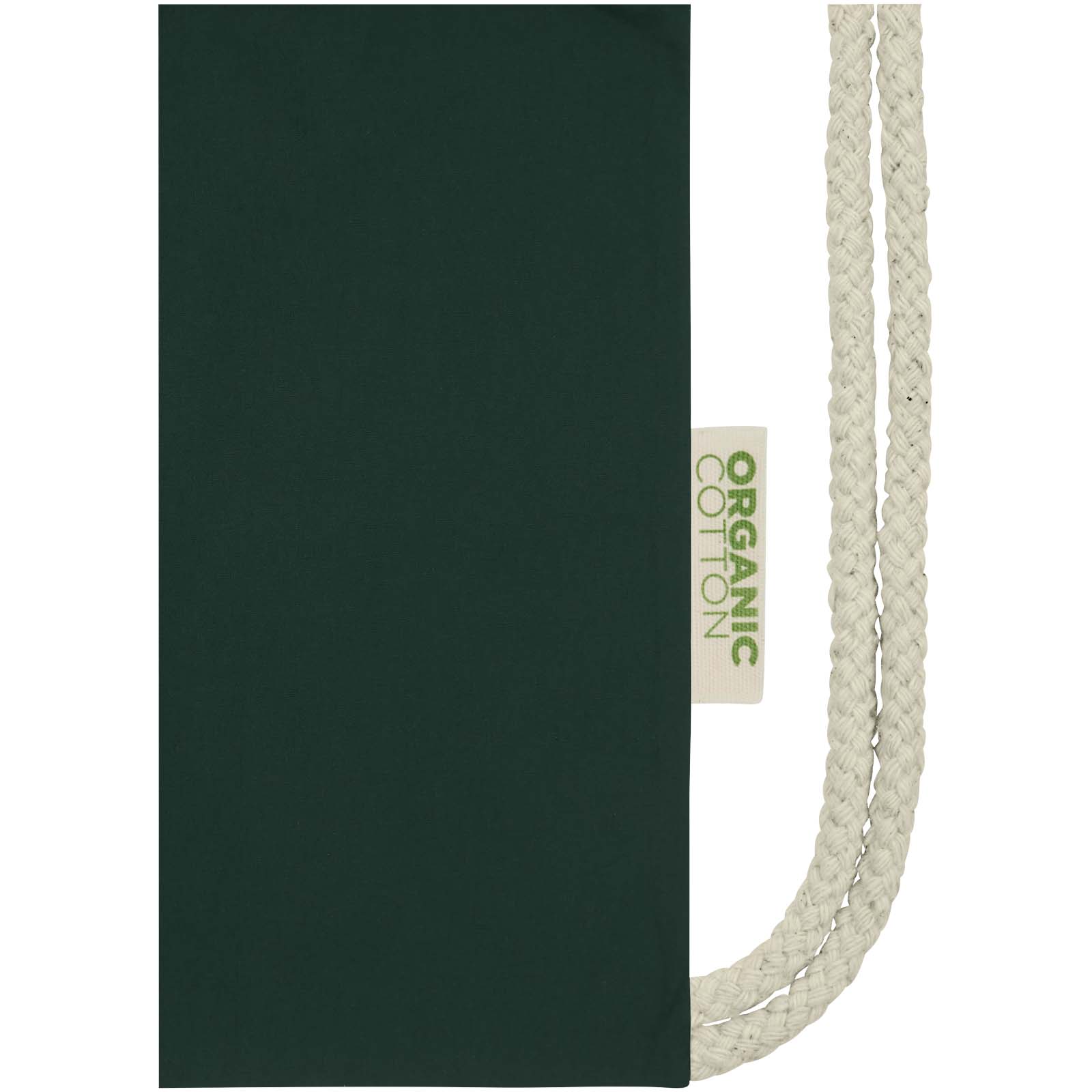 Odisha 140 g/m² OCS organic drawstring bag 5L