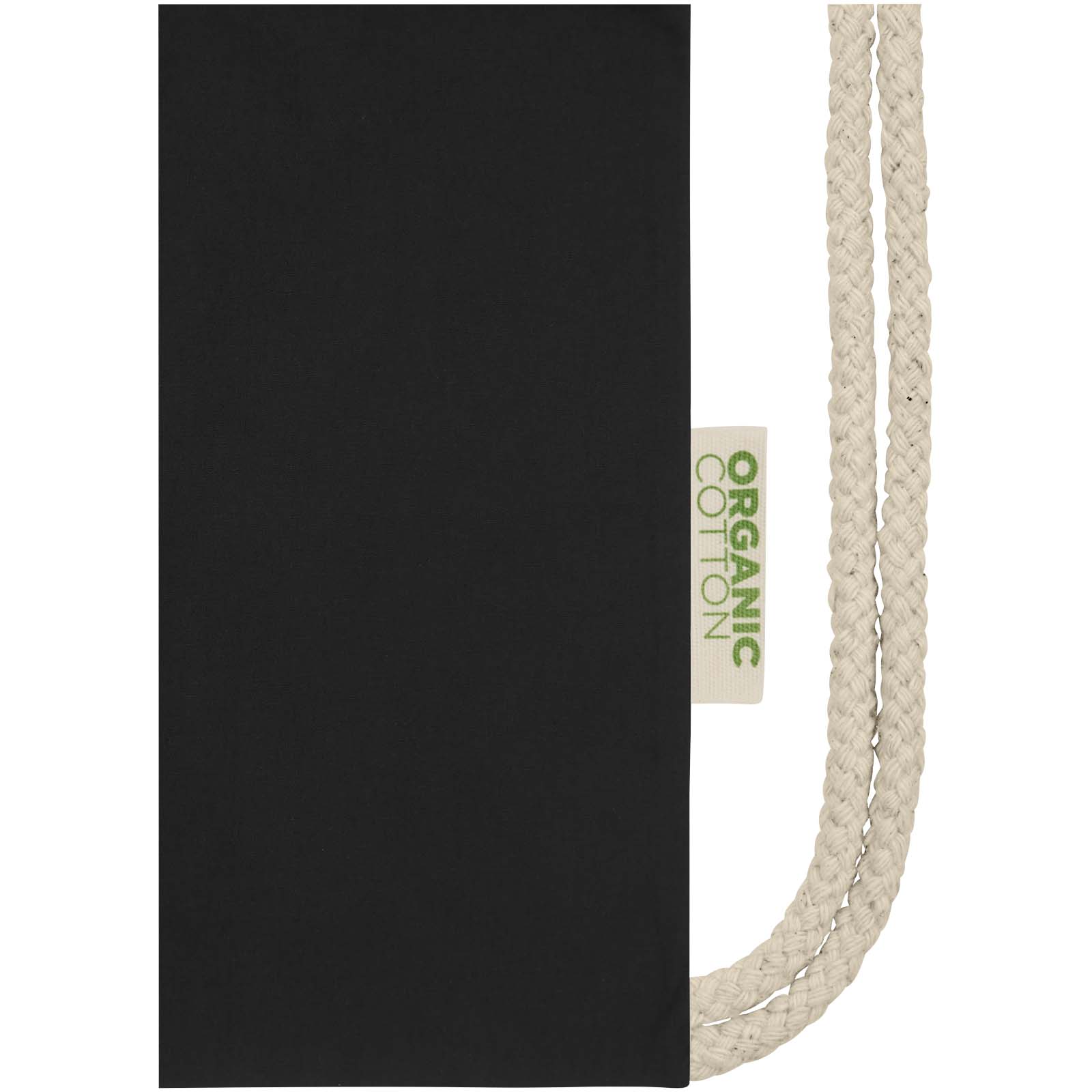 Odisha 140 g/m² OCS organic drawstring bag 5L