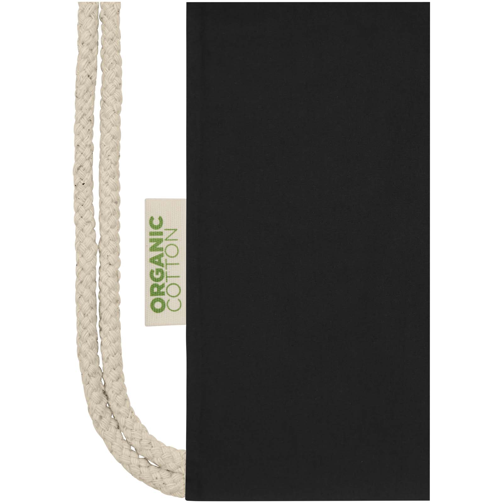 Odisha 140 g/m² OCS organic drawstring bag 5L