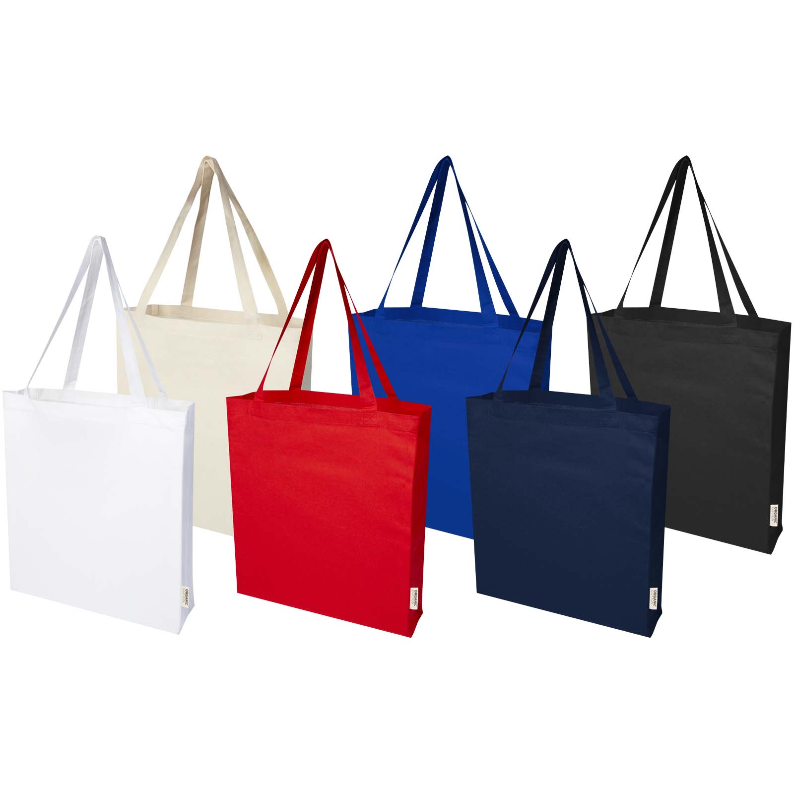 Odisha 180 g/m² OCS organic full gusset tote bag 14L