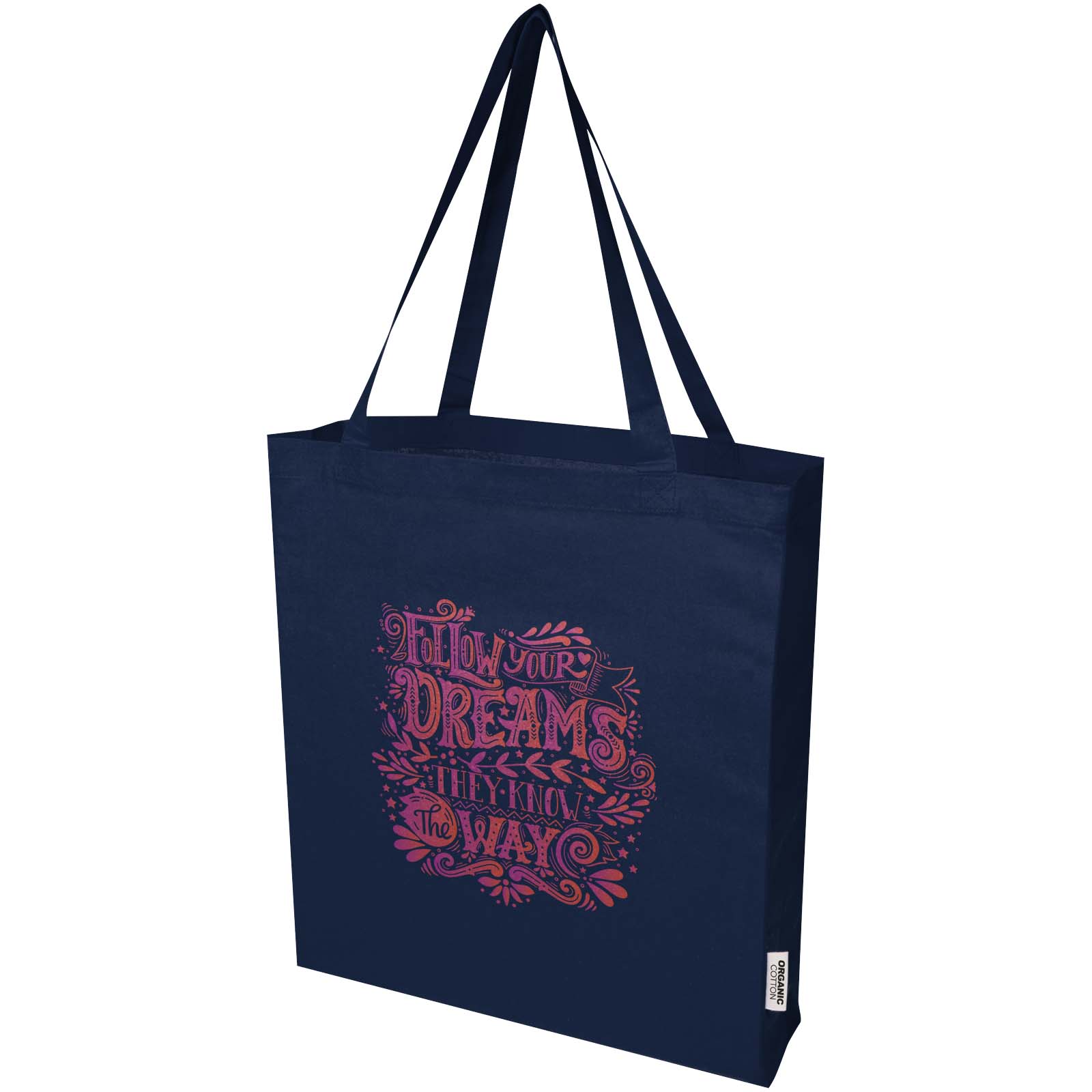 Odisha 180 g/m² OCS organic full gusset tote bag 14L