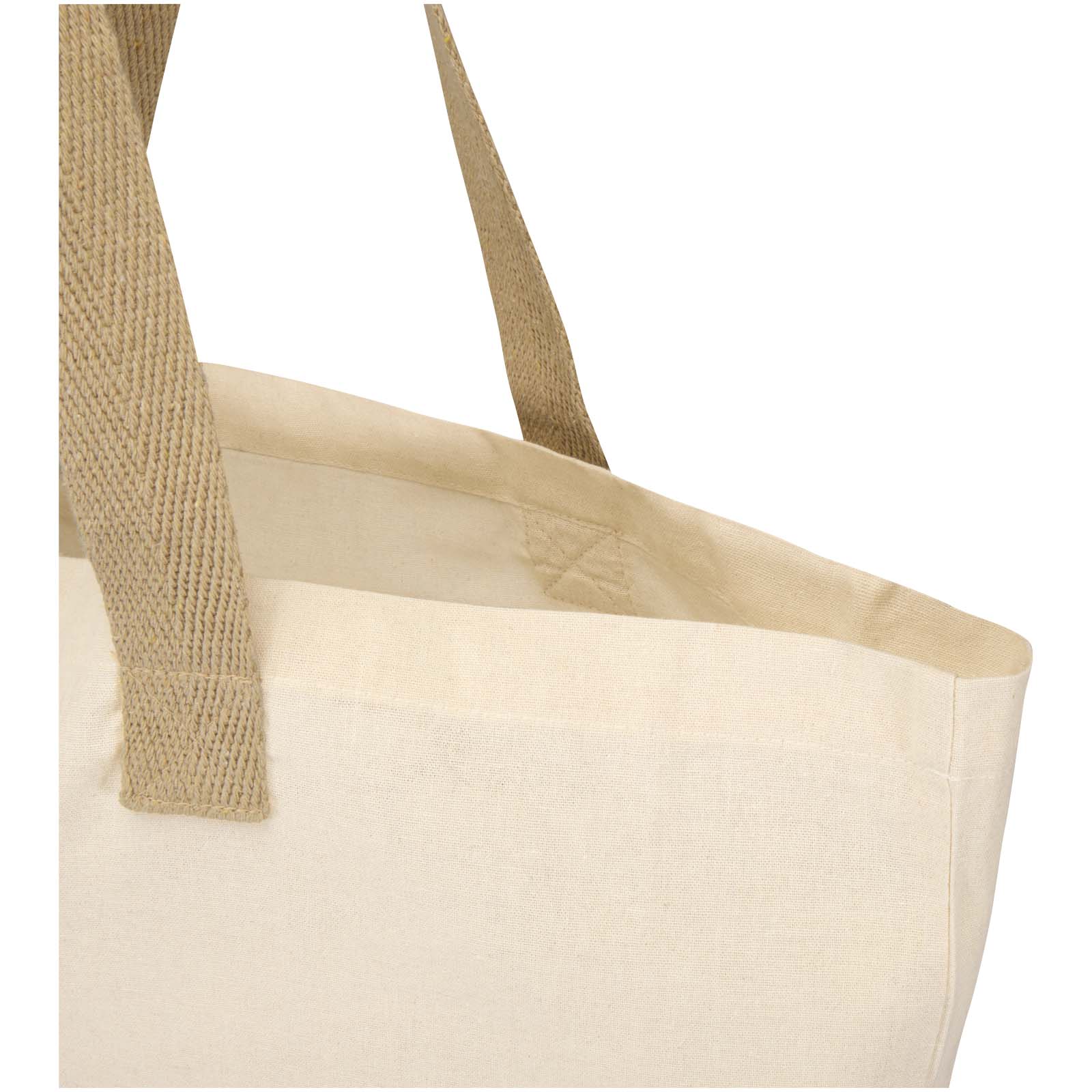 Sierra 140 g/m² GRS recycled foldable cotton tote bag 12L