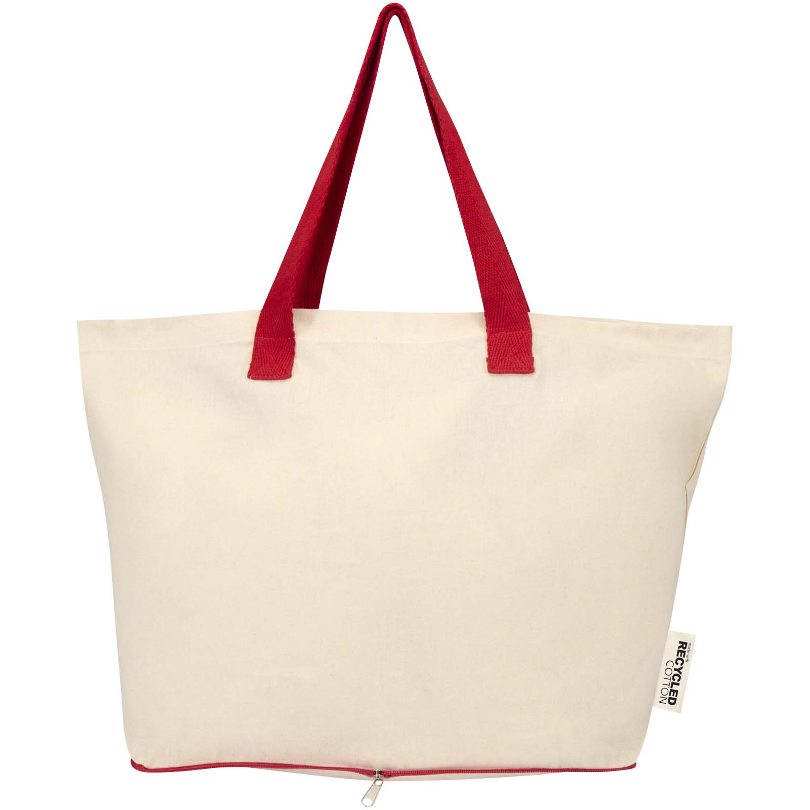 Sierra 140 g/m² GRS recycled foldable cotton tote bag 12L