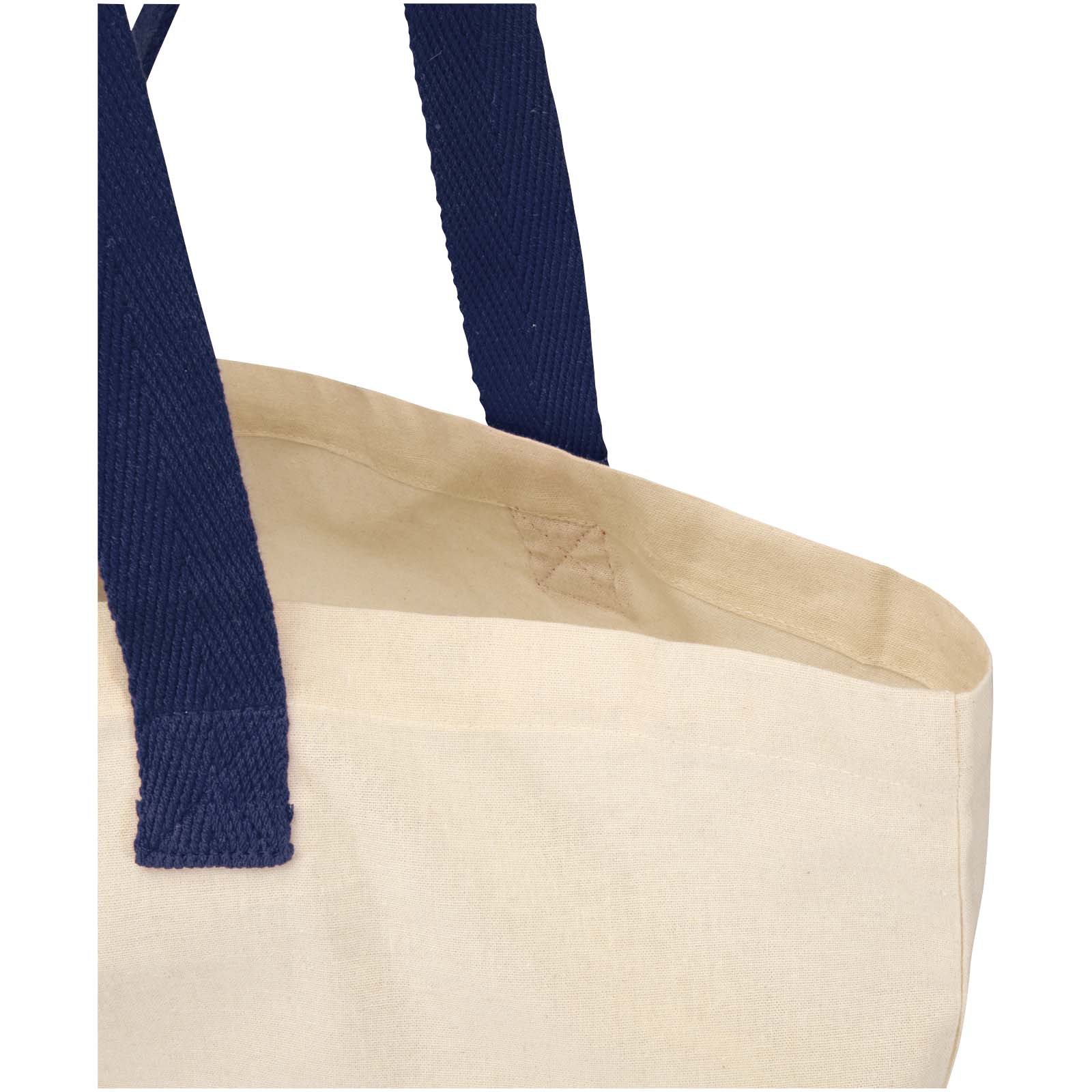 Sierra 140 g/m² GRS recycled foldable cotton tote bag 12L