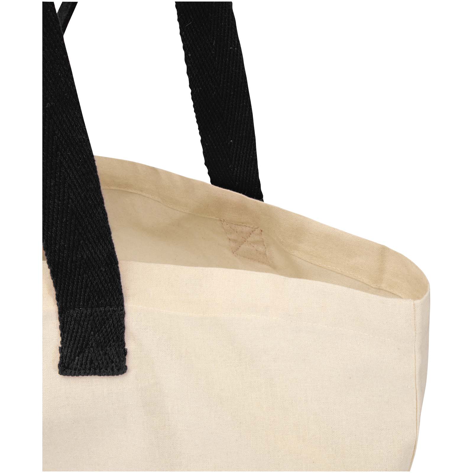 Sierra 140 g/m² GRS recycled foldable cotton tote bag 12L