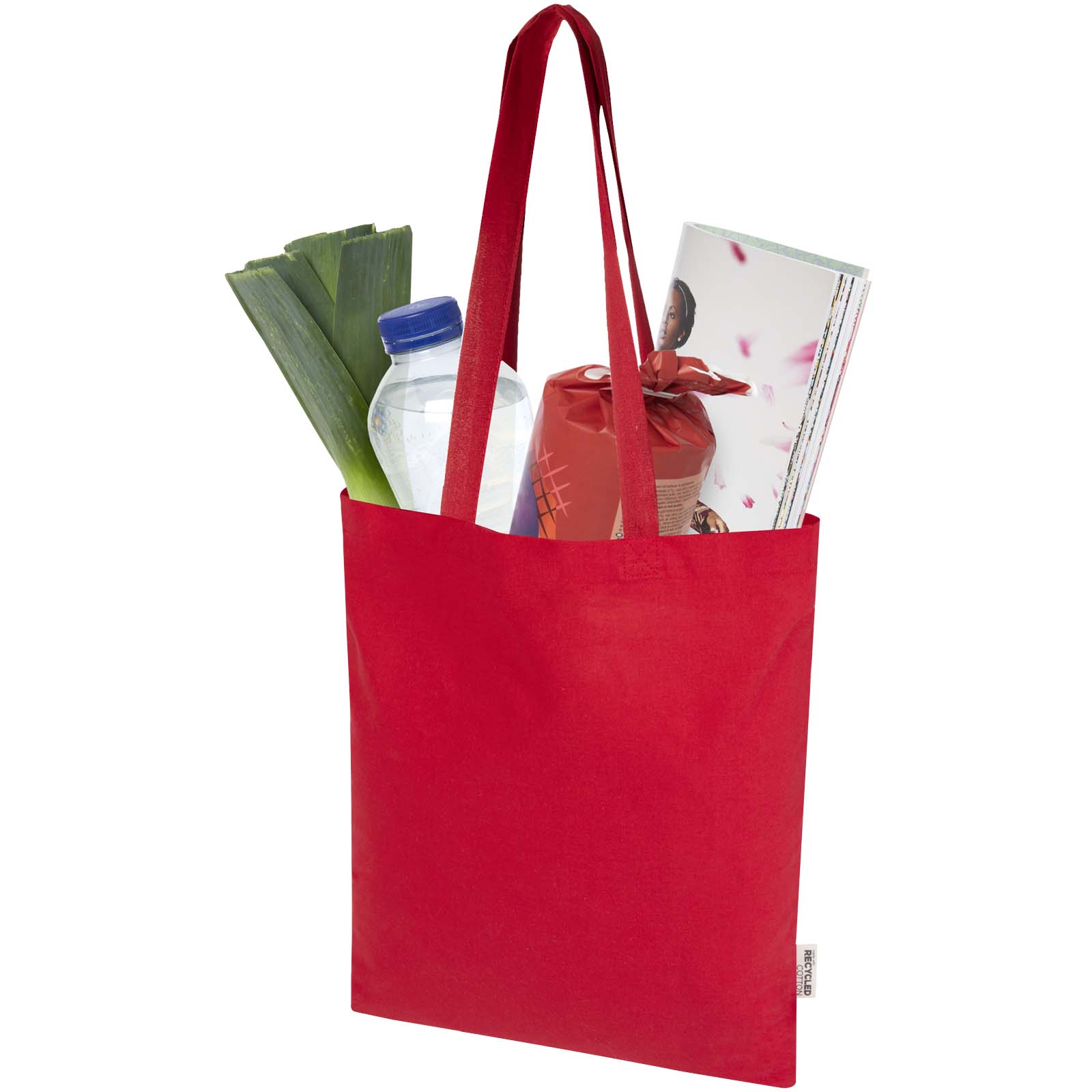 Peru Blend 180 g/m² GRS recycled cotton tote bag 7L
