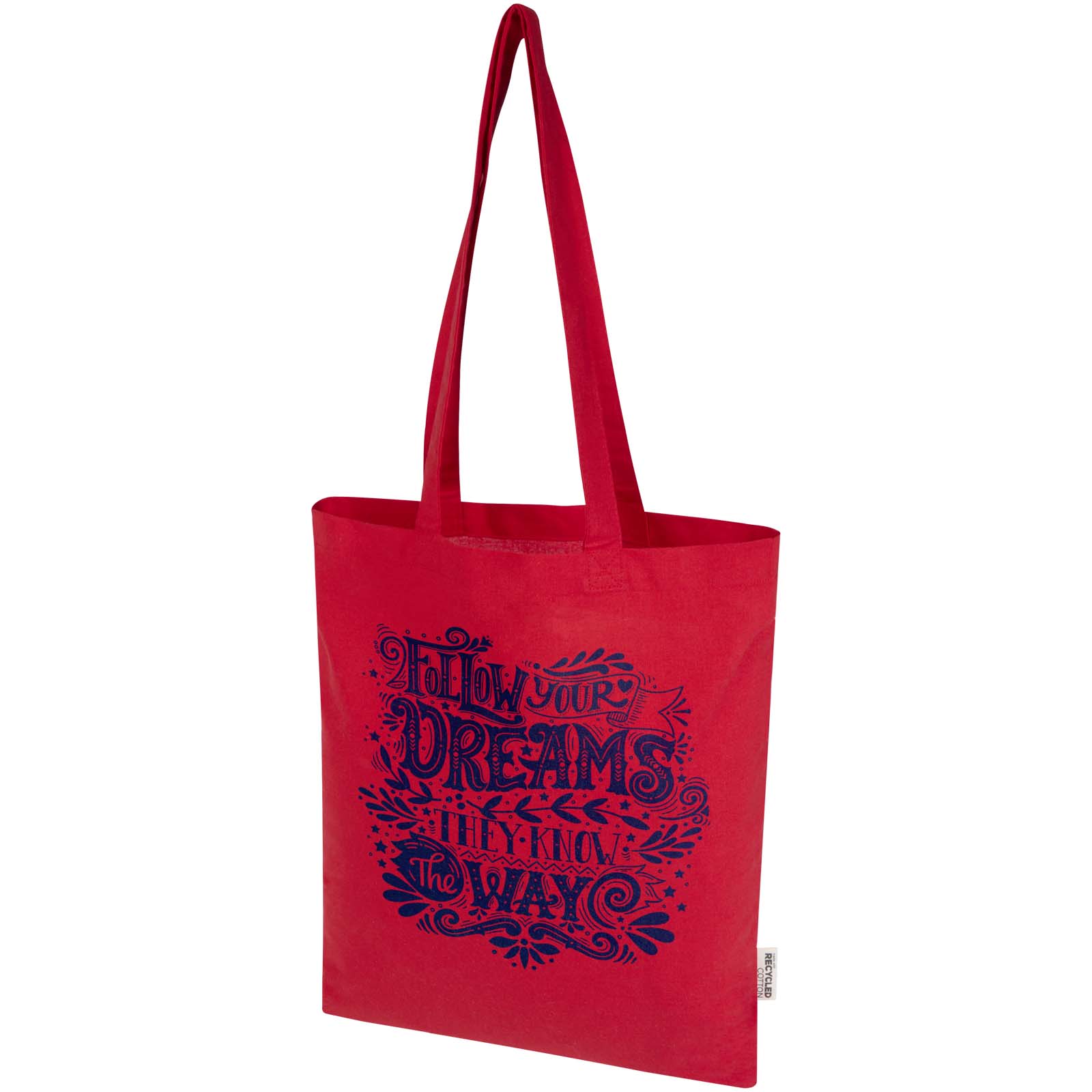 Peru Blend 180 g/m² GRS recycled cotton tote bag 7L