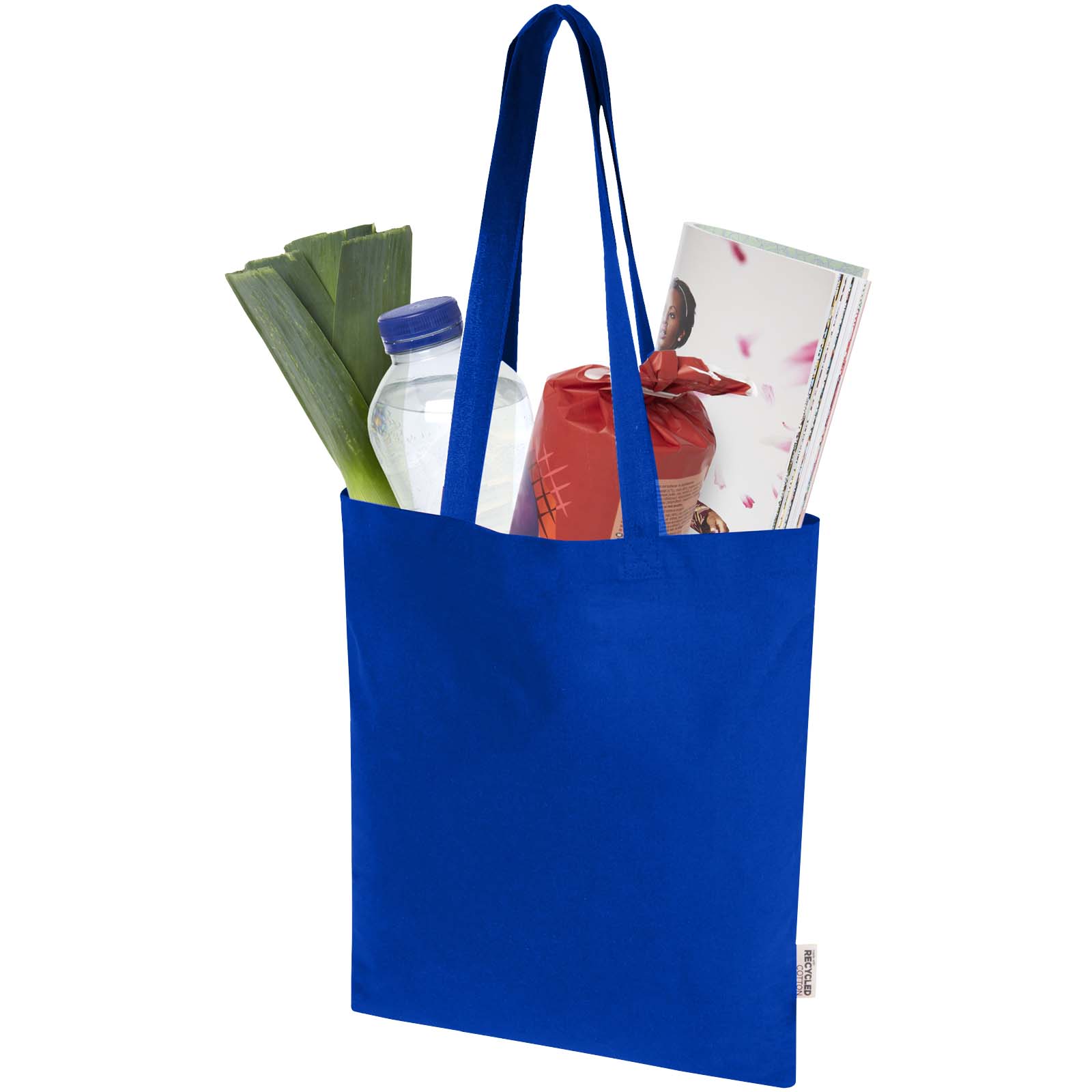 Peru Blend 180 g/m² GRS recycled cotton tote bag 7L