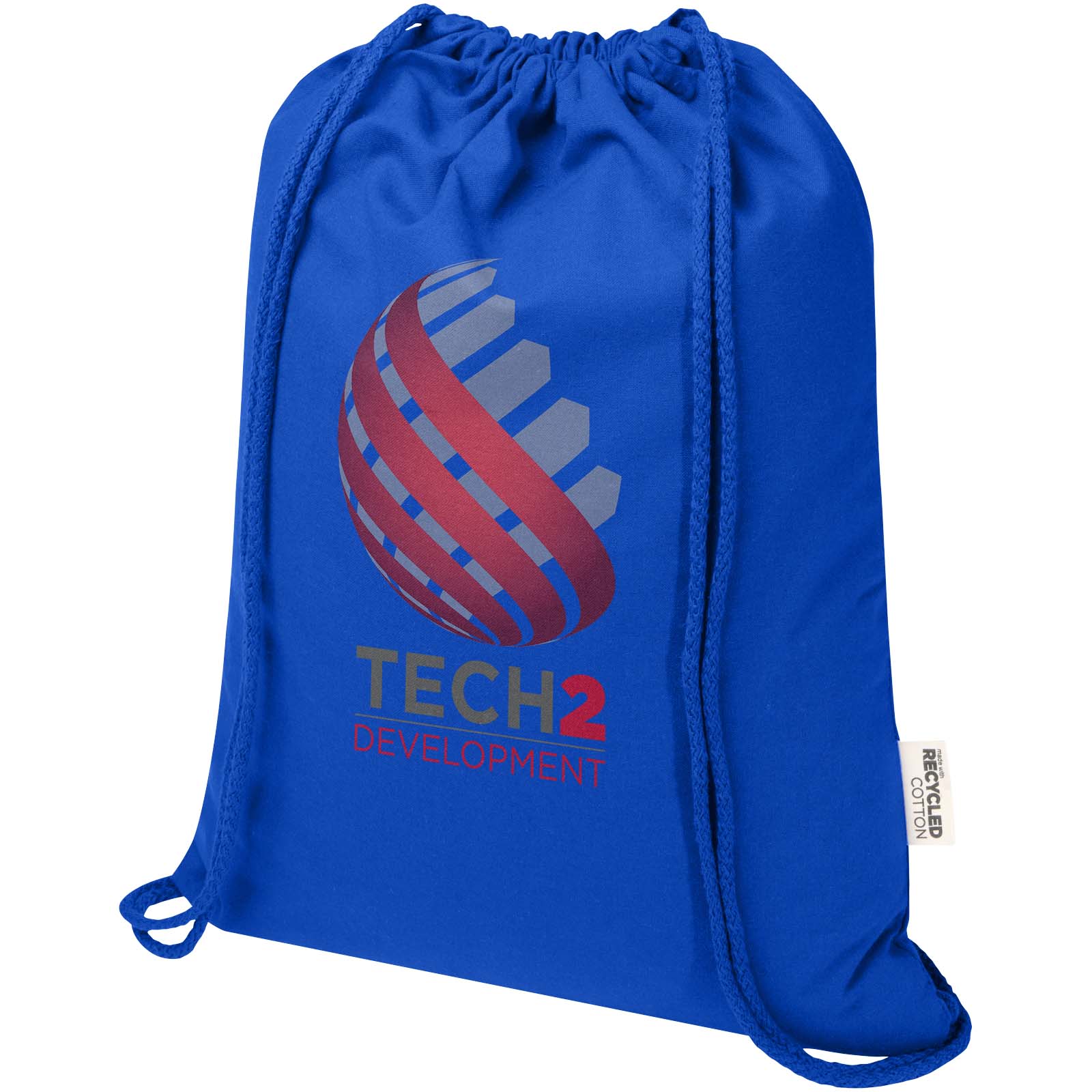 Peru Blend 180 g/m² GRS recycled drawstring bag 5L