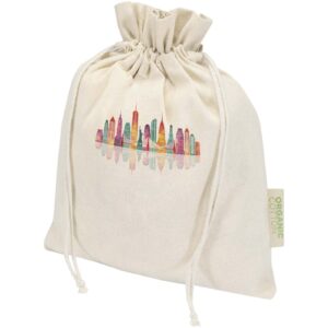 Odisha 140 g/m² OCS organic gift bag – 30 x 25 cm