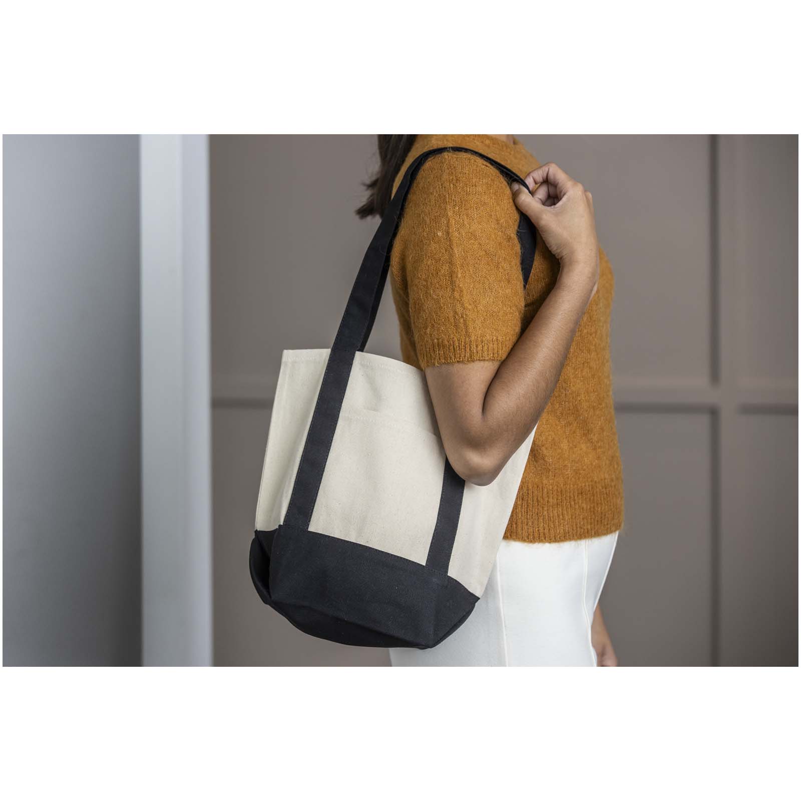 Sam 320 g/m² GRS recycled mini cotton tote bag