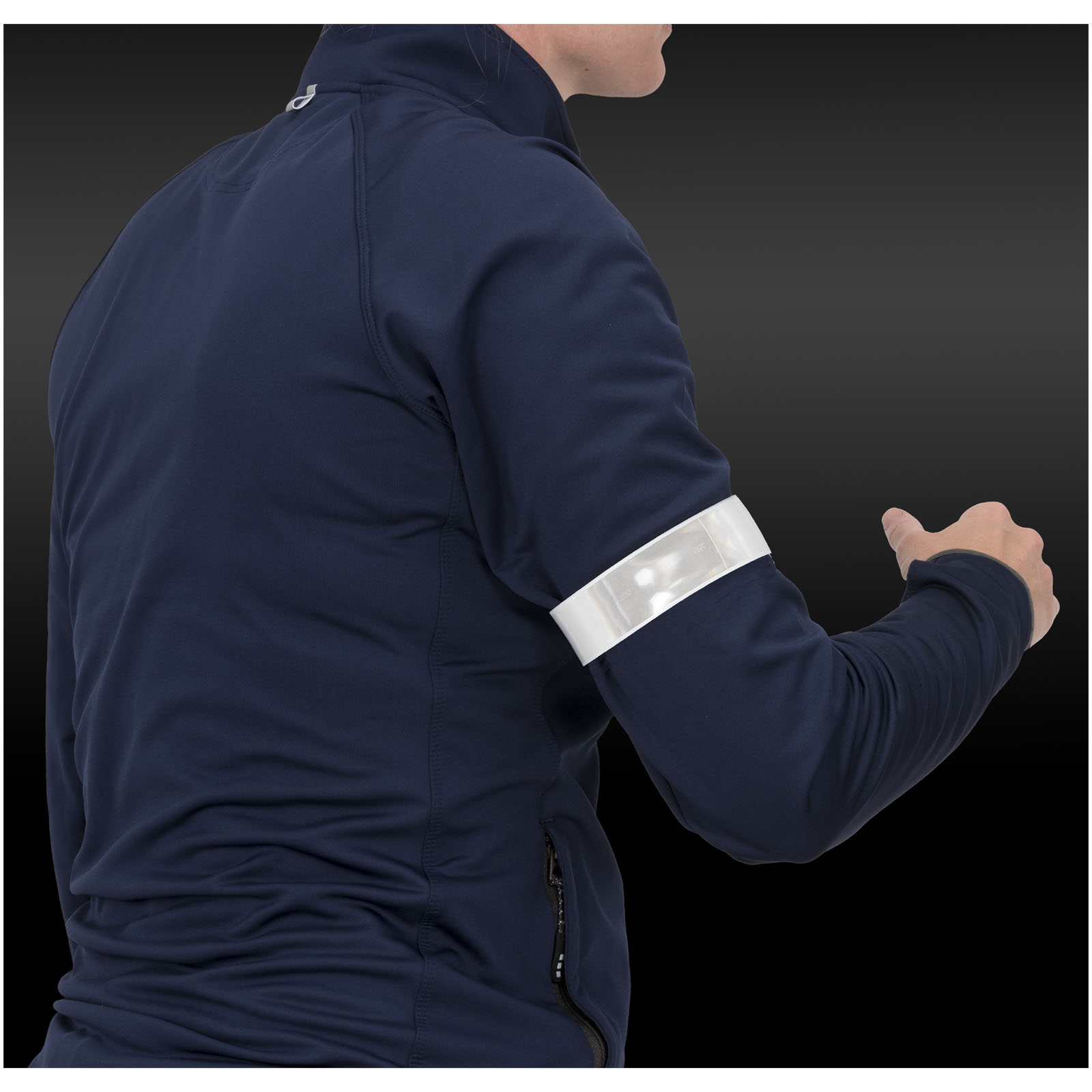 RFX™ Johan 38 cm reflective PVC safety slap wrap