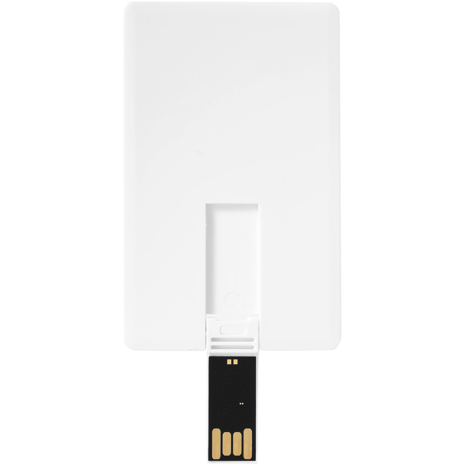 Slim card-shaped 2GB USB flash drive