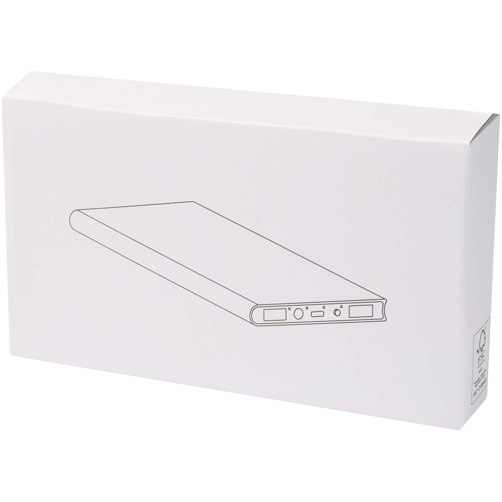 Plate 8000 mAh aluminium power bank
