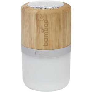 Aurea bamboo Bluetooth speaker with light