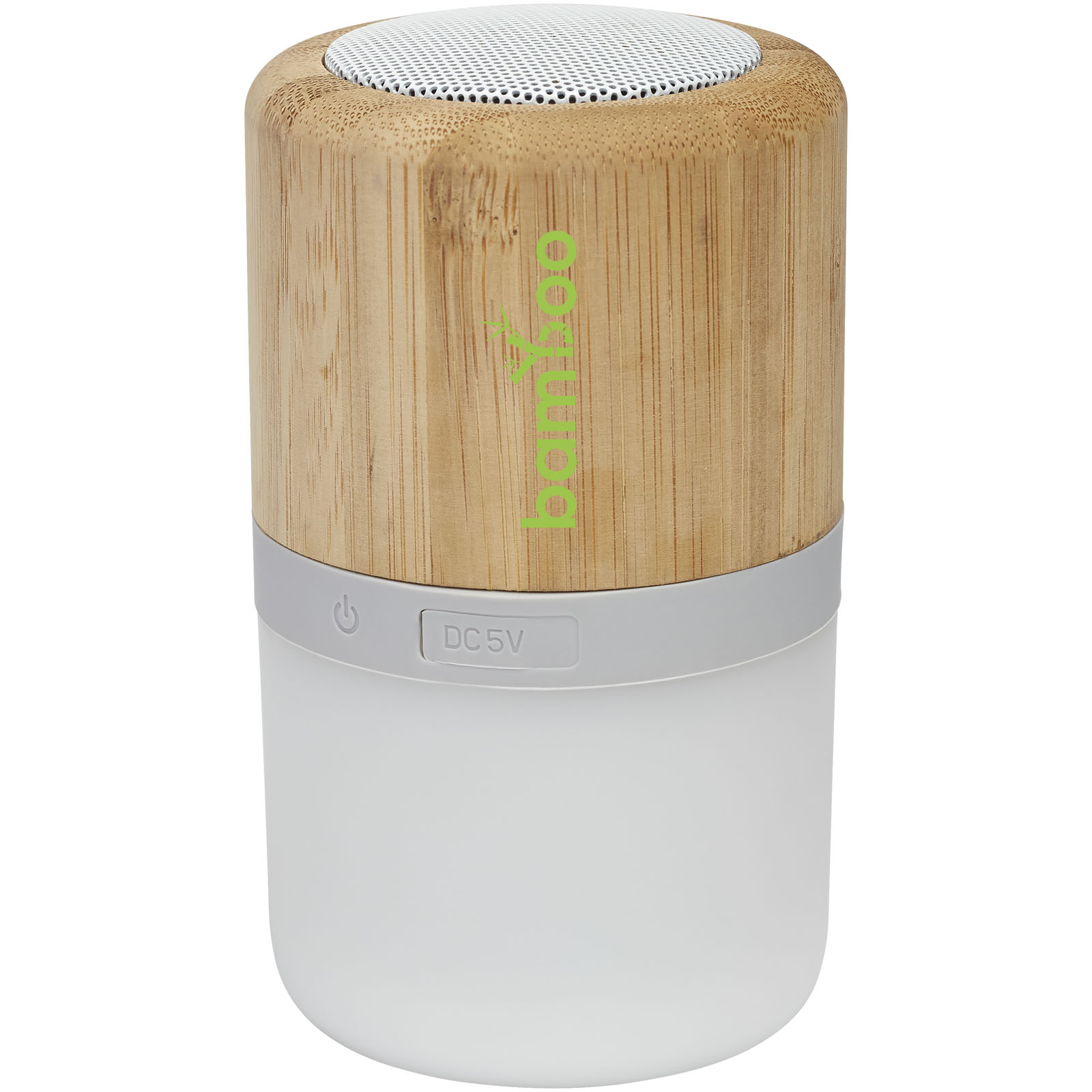 Aurea bamboo Bluetooth speaker with light