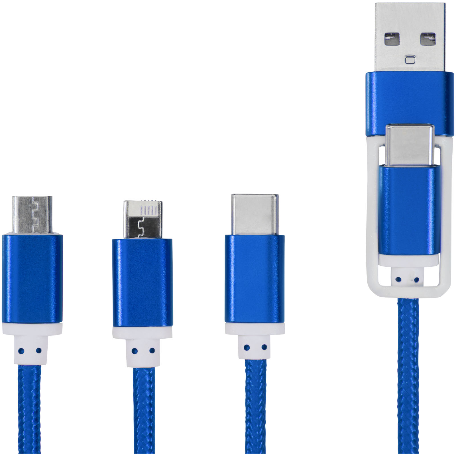 Versatile 5-in-1 charging cable